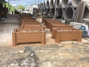 襄阳水泥仿木花盆源头厂家直销——性价比与美观兼具的园林装饰首选